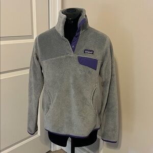 PATAGONIA Snap 3/4 Fleece Pullover Jacket with Polartec